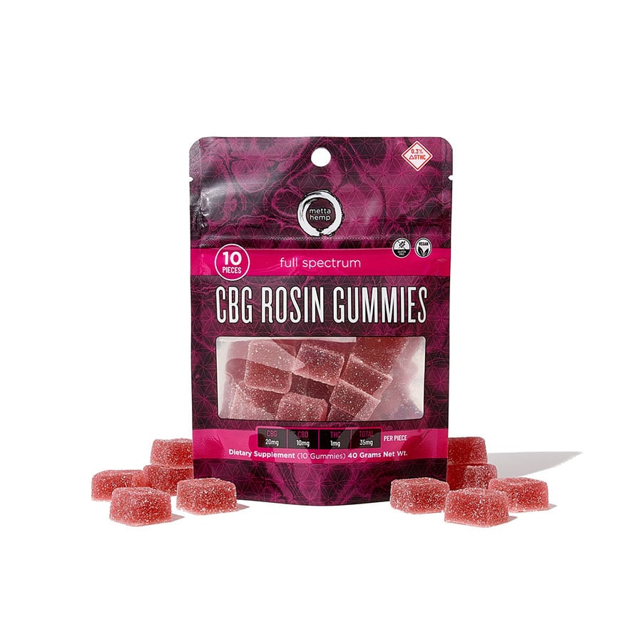 CBG Gummies For Sale | Full Spectrum CBG Gummy | Metta Hemp